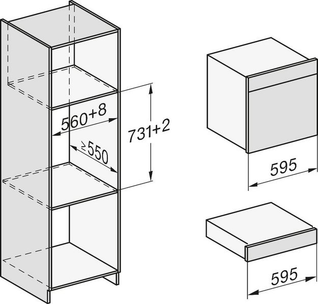Встраиваемая пароварка Miele DGC 7665 HC Pro OBSW в Тюмени (preview 5)