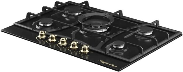 Газовая варочная панель Kuppersberg FS 710 Ant Bronze в Тюмени (preview 2)