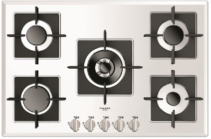 Варочная панель Fulgor Milano FCH 775 G WK WH в Тюмени (preview 1)