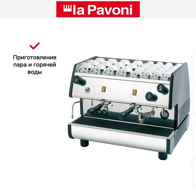 Кофемашина La Pavoni CAFE2MN2002EU в Тюмени (preview 3)