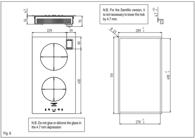 Варочная панель Fulgor Milano CH 302 ID TC WH/2 в Тюмени (preview 3)