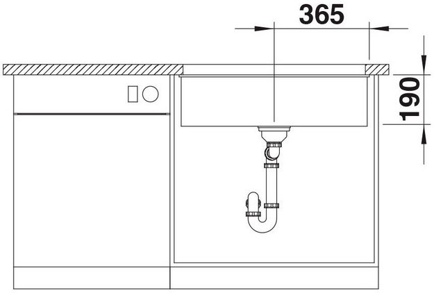 Мойка Blanco ROTAN 700-U Silgranit антрацит в Тюмени (preview 5)