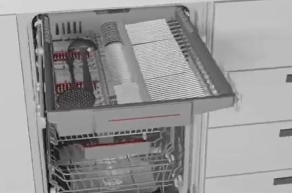 Посудомоечная машина Bosch SMS 40D12 RU в Тюмени (video 2)