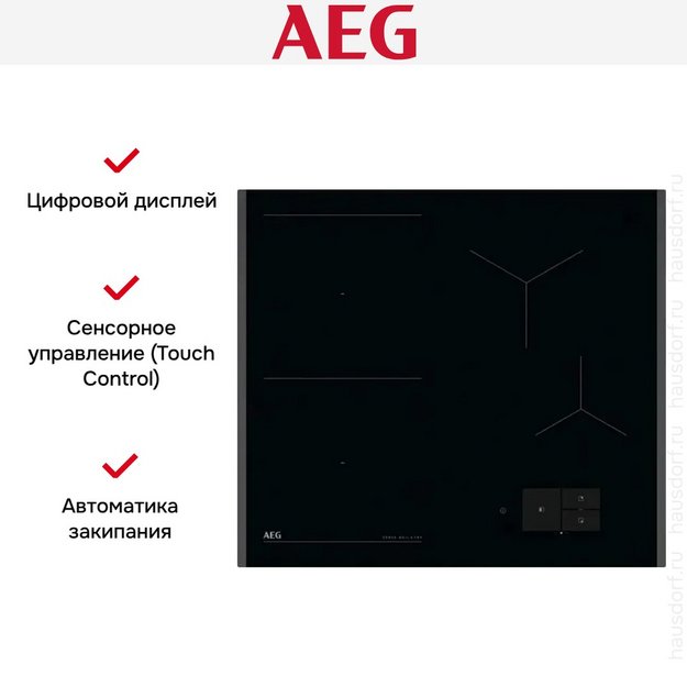 Варочная панель AEG TH64IB30FB в Тюмени (preview 8)