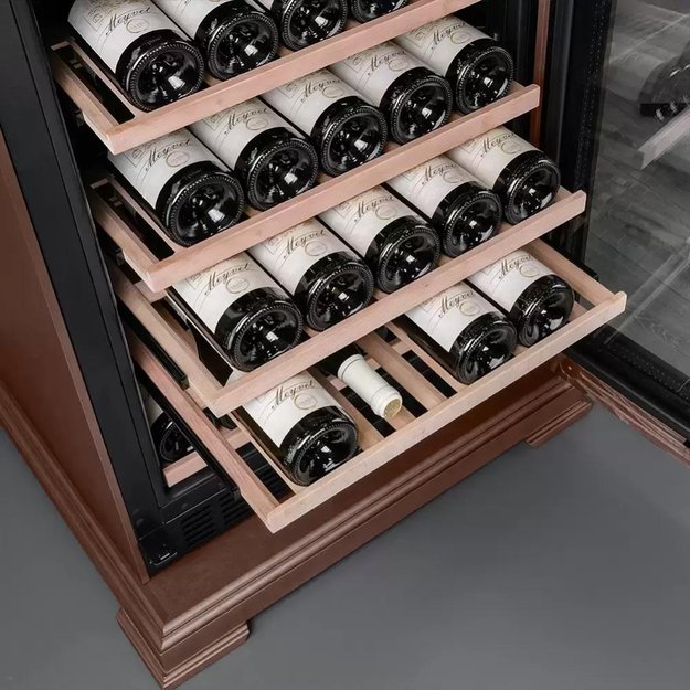 Винный шкаф Meyvel MV163PRO-KBT2 (Итальянский орех) в Тюмени (preview 13)