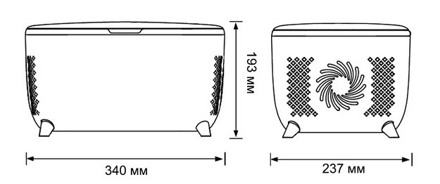 Холодильник для косметики и напитков Meyvel MB-06C3W в Тюмени (preview 7)