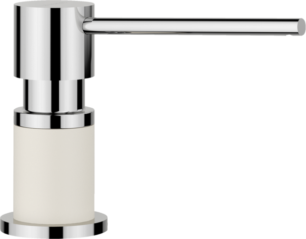 Дозатор для жидкого мыла Blanco Lato Silgranit мягкий белый 526955 в Тюмени (preview 1)