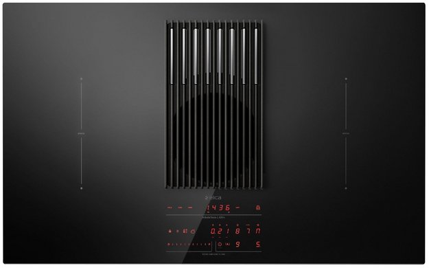 Варочная панель с вытяжкой Elica NIKOLATESLA LIBRA EVO BL/A/83 в Тюмени (preview 1)