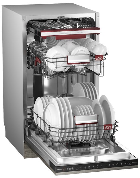 Встраиваемая посудомоечная машина Toshiba DW-10B3(B)-RU в Тюмени (preview 5)