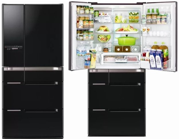 Холодильник Hitachi R-B 6800 U XK в Тюмени (preview 1)