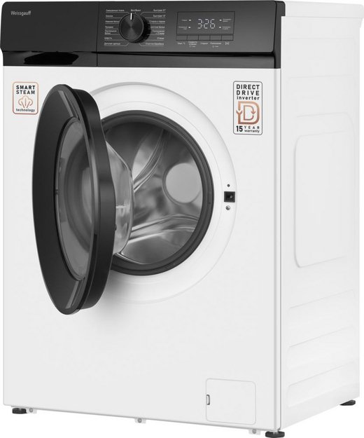 Стиральная машина Weissgauff WM 61212 Direct Drive Inverter Steam в Тюмени (preview 4)
