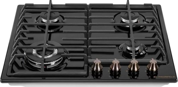 Газовая варочная панель MAUNFELD EGHE.64.63CB.R/G в Тюмени (preview 2)