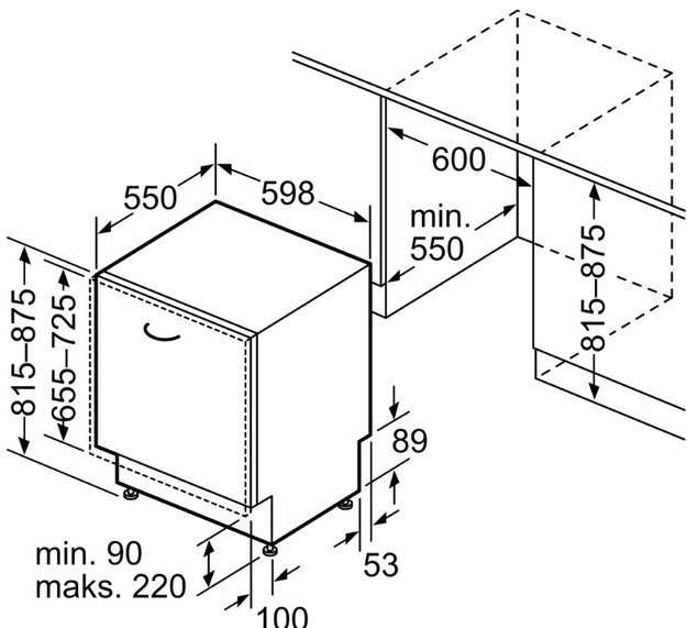 Встраиваемая посудомоечная машина Neff S157ECX17E в Тюмени (preview 9)