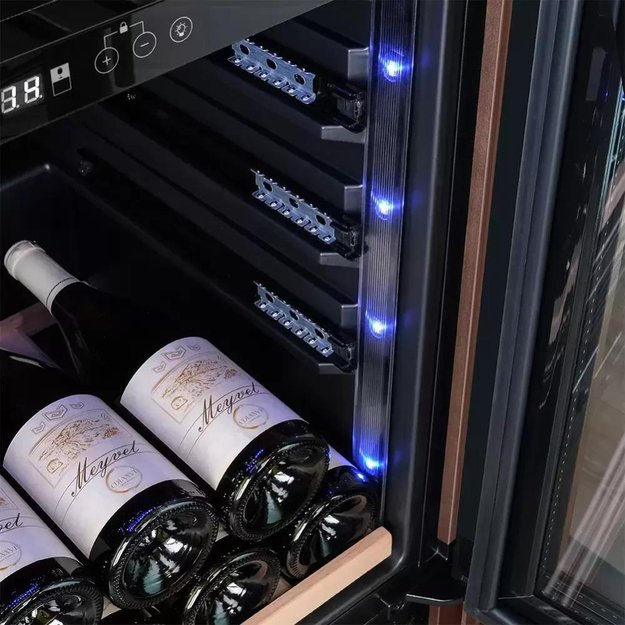 Винный шкаф Meyvel MV77PRO-KBT2 (Итальянский орех) в Тюмени (фото 11) Винный шкаф Meyvel MV77PRO-KBT2 (Итальянский орех) в Тюмени (preview 11)
