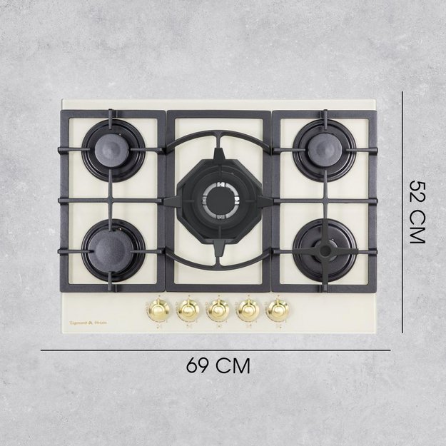 Газовая варочная панель Zigmund & Shtain M 26.7 X в Тюмени (preview 13)