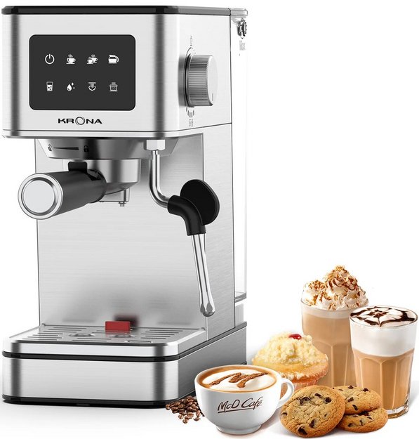 Кофеварка KRONA Espresso Kaffeemaschine Inox КА-00008023 в Тюмени (preview 17)