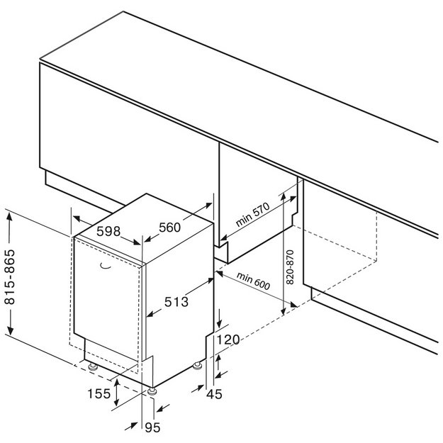 Встраиваемая посудомоечная машина KRONA MARTINA 60 BI V2 в Тюмени (preview 19)