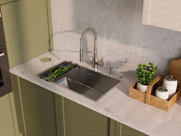 Мойка Omoikiri TAKI 74-U/IF SIDE IN в Тюмени (preview 3)