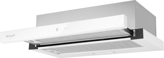 Встраиваемая вытяжка Weissgauff TEL 600 2M Touch White Glass в Тюмени (preview 6)