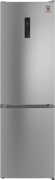Отдельностоящий холодильник с инвертором Weissgauff WRK 2000 Total NoFrost Inverter Inox в Тюмени (preview 1)