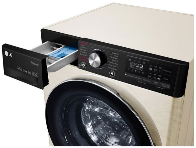 Стиральная машина LG F4V5VS9B в Тюмени (preview 5)