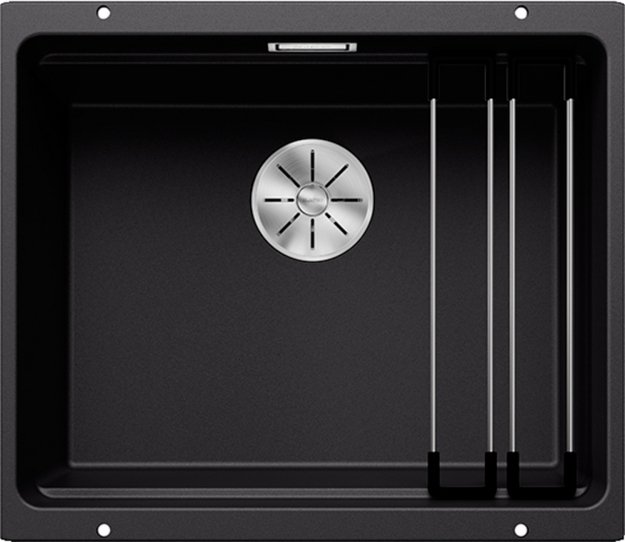 Мойка Blanco ETAGON 500-U SILGRANIT PuraDur 525887 черный в Тюмени (preview 1)