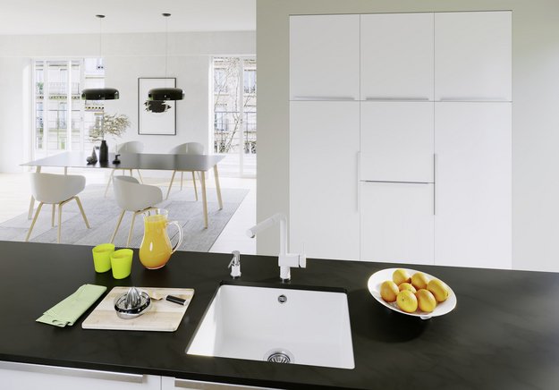 Мойка BLANCO ROTAN 500-U Silgranit белый в Тюмени (preview 2)