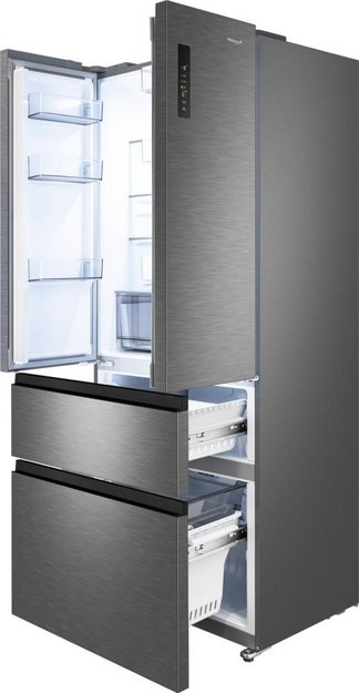 Отдельностоящий холодильник Weissgauff WFD 450 Built-in Inverter NoFrost Dark Inox в Тюмени (preview 12)