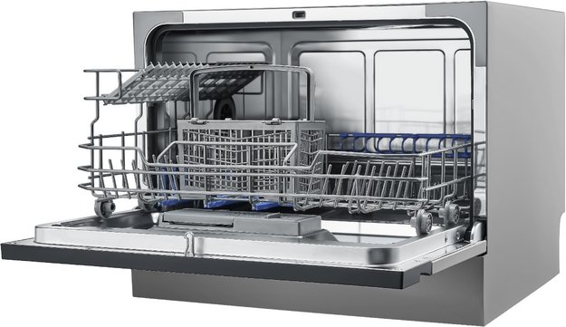 Компактная посудомоечная машина Midea MCFD55S460Si в Тюмени (preview 2)