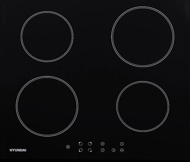 Индукционная варочная панель Hyundai HHI 6740 BG в Тюмени (preview 1)