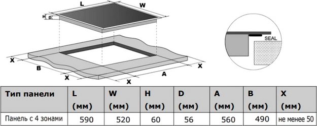 Индукционная варочная панель Haier HHY-Y64PVB в Тюмени (preview 5)