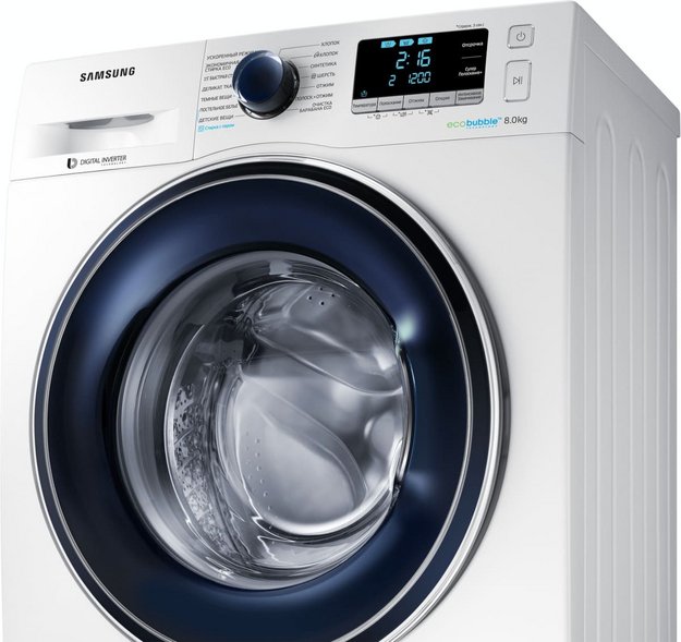 Стиральная машина Samsung WW80K62E01W в Тюмени (preview 7)