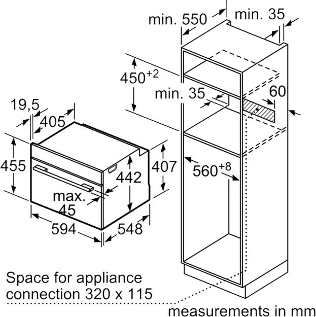 Встраиваемый паровой шкаф Siemens CD 714GXB1 в Тюмени (preview 7)