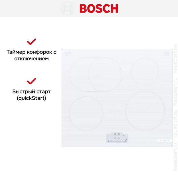 Индукционная варочная панель Bosch PIF612BB1E в Тюмени (preview 6)