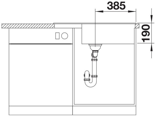 Мойка BLANCO ZIA XL 6 S Compact Silgranit вулканический серый в Тюмени (preview 5)