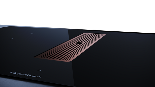 Индукционная варочная панель с вытяжкой Kuppersbusch KMI 9350.0 SR Copper в Тюмени (preview 5)
