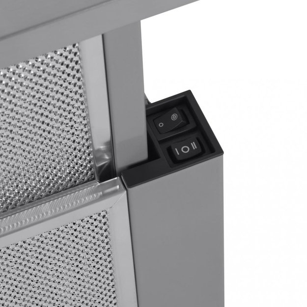 Встраиваемая кухонная вытяжка MAUNFELD V Light 60 нержавеющая сталь в Тюмени (preview 14)