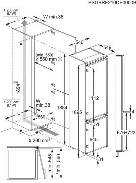 Встраиваемый холодильник Electrolux ENT6ME19S в Тюмени (preview 7)
