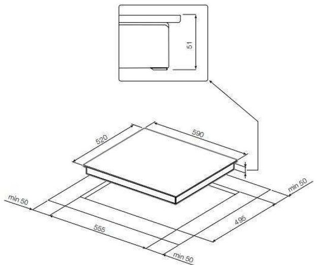 Варочная панель Graude EK 60.0 W в Тюмени (preview 4)