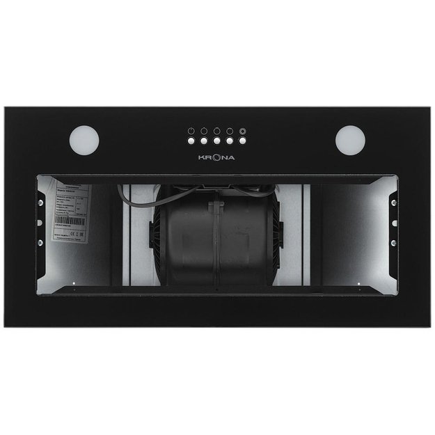 Встраиваемая вытяжка Krona LUISA 600 GLASS BLACK PB в Тюмени (preview 7)