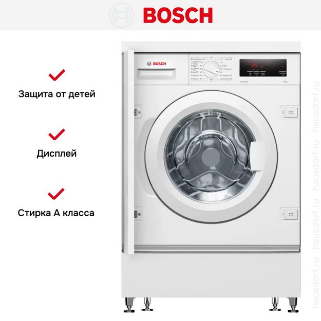 Встраиваемая стиральная машина Bosch WIW24342EU в Тюмени (preview 6)
