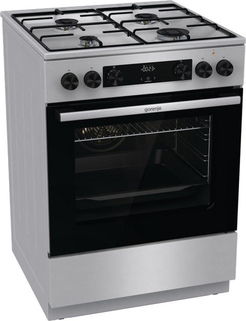 Комбинированная плита Gorenje GKS6C70XJ в Тюмени (preview 1)