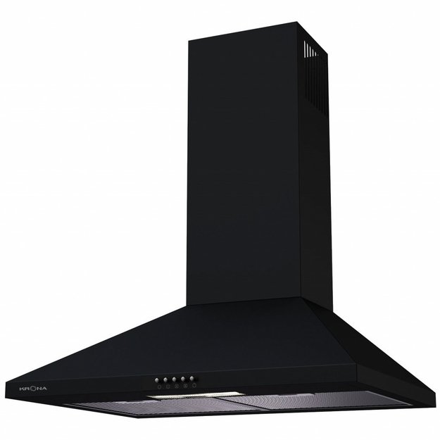 Вытяжка KRONA JANNA 600 black push button в Тюмени (preview 1)