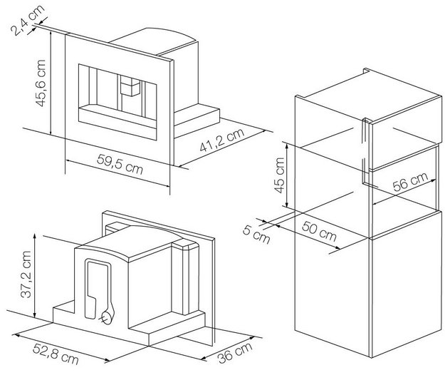 Встраиваемая кофемашина Lofra DolceVita 60 YBRBI66T BRONZE в Тюмени (preview 4)