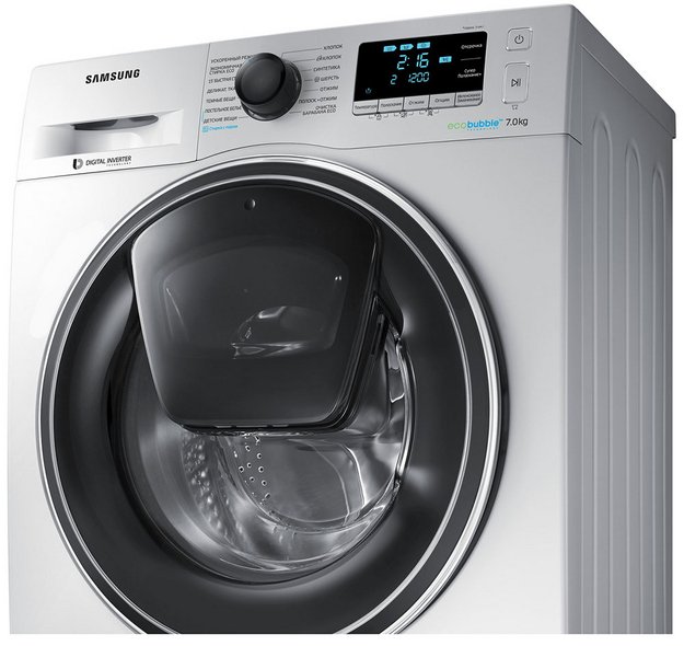 Стиральная машина Samsung WW70K62E00S AddWash в Тюмени (preview 6)