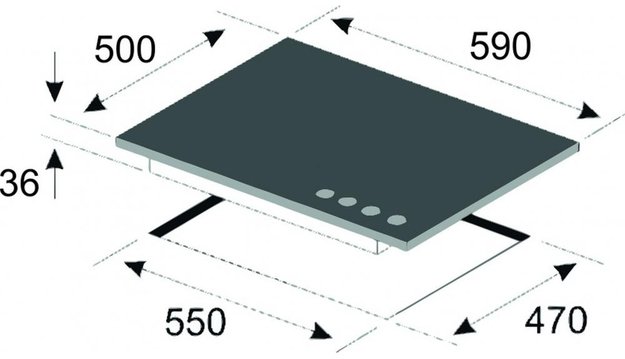 Варочная панель Kaiser KG 6325 Em Sil Turbo в Тюмени (preview 6)