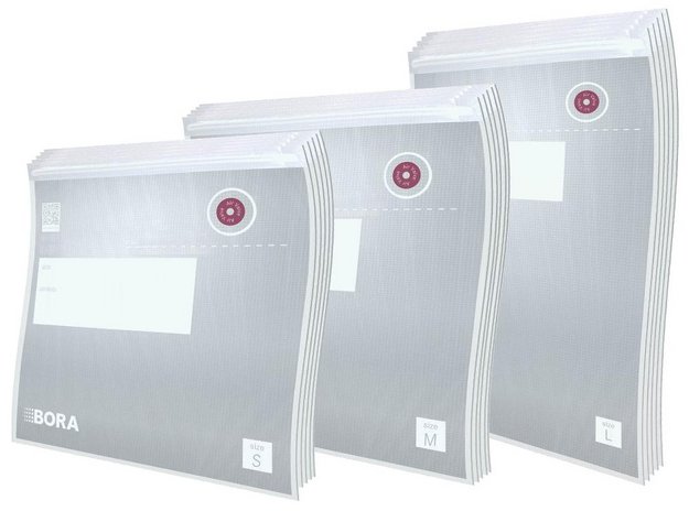 Набор пакетов для вакуумирования (5 x 0,6 л / 5 x 1,5 л / 5 x 2,1 л) QVac BORA QVACVBES в Тюмени (preview 1)