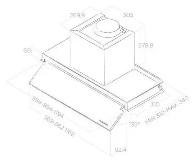 Встраиваемая вытяжка ELICA BOXIN NO DRIP IX/A/60 в Тюмени (preview 11)