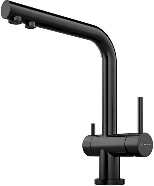 Комплект смесителя Omoikiri NAGANO-GM + PURE DROP LITE в Тюмени (preview 1)