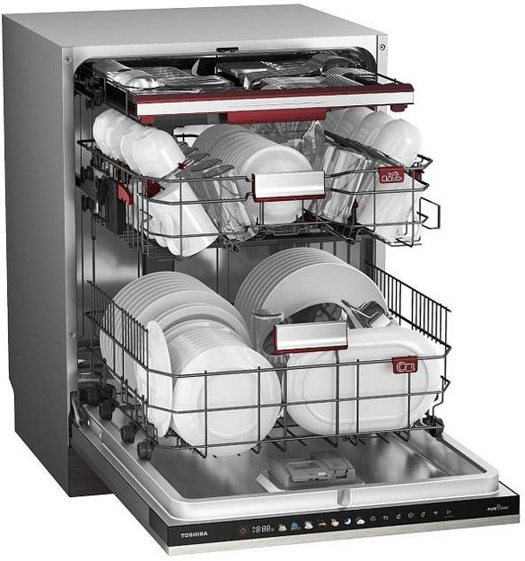 Встраиваемая посудомоечная машина Toshiba DW-16B1(B)-RU в Тюмени (preview 2)